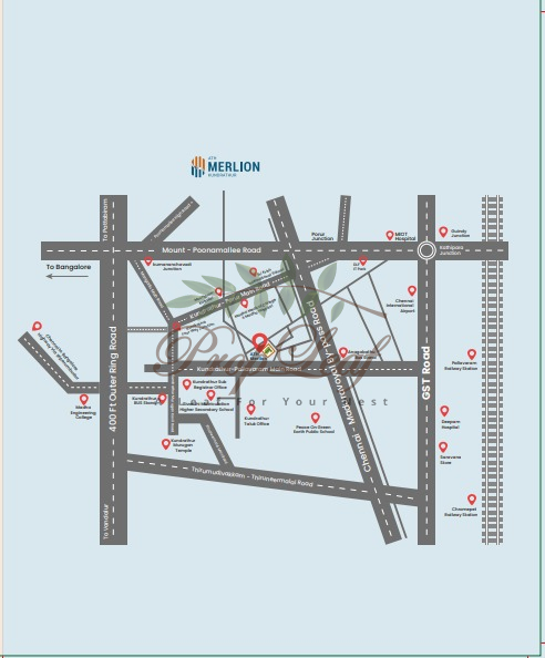 Asset Tree Homes Merlion Location Map
